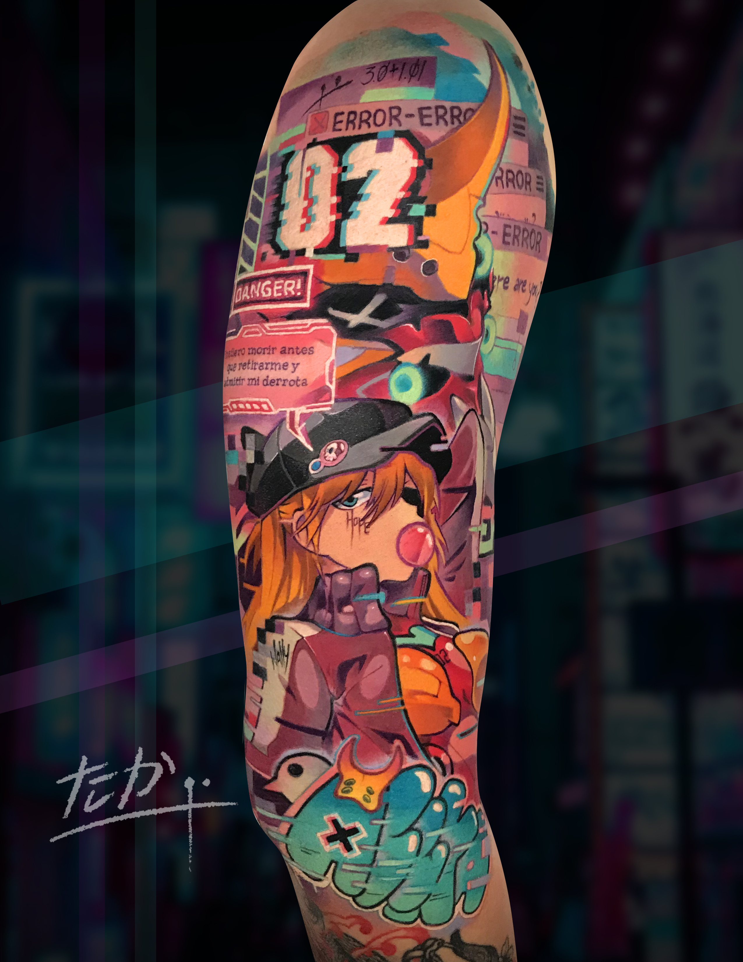 Camilo — Anime Experimental, CAOS Art Tattoo Santiago