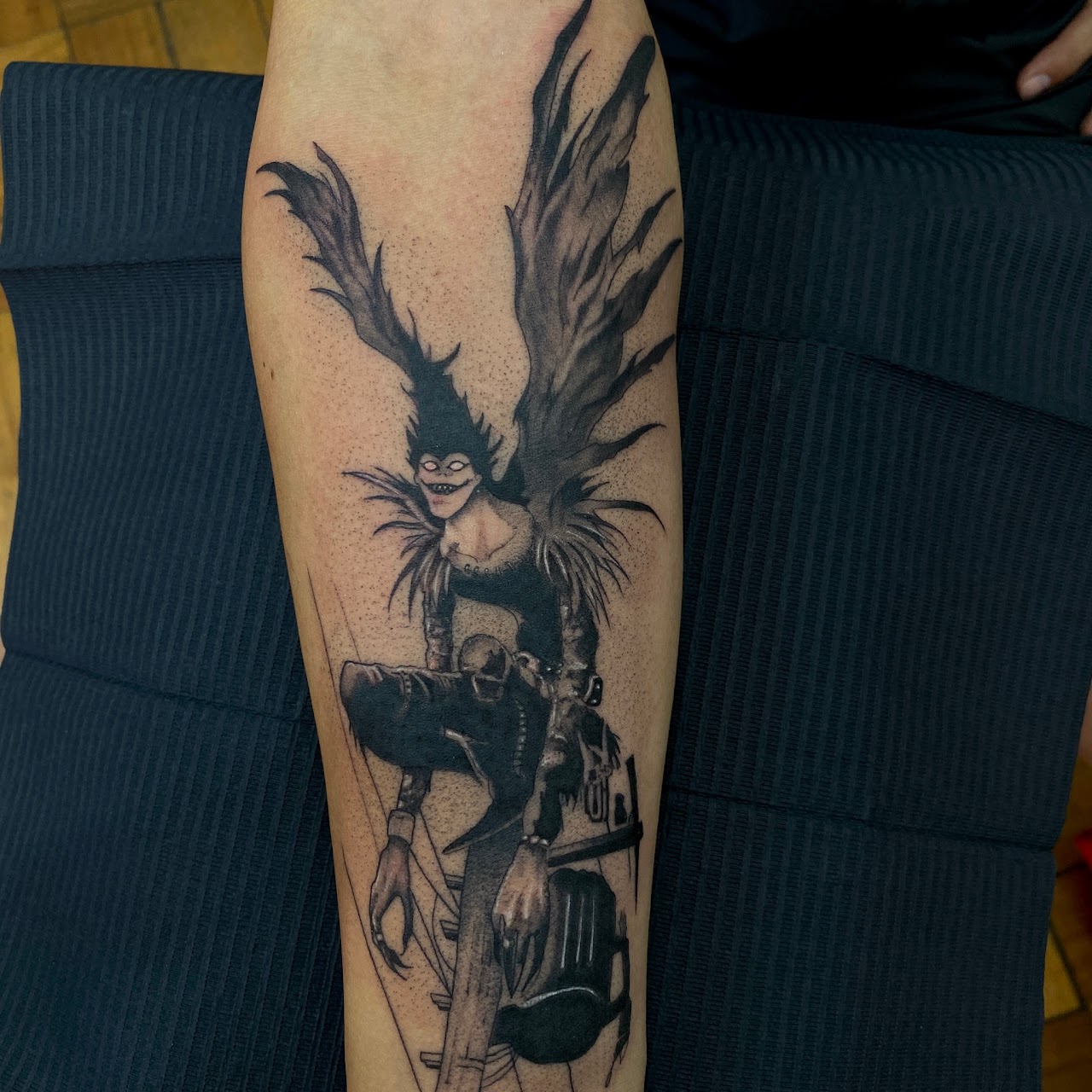 Ryuk Death Note — CAOS Art Tattoo