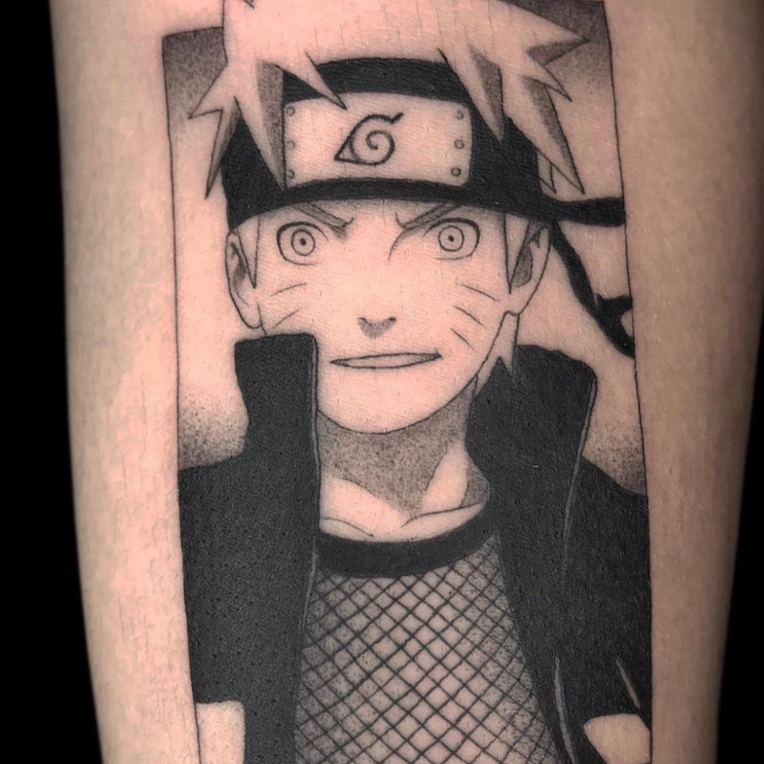 Naruto manga panel — CAOS Art Tattoo