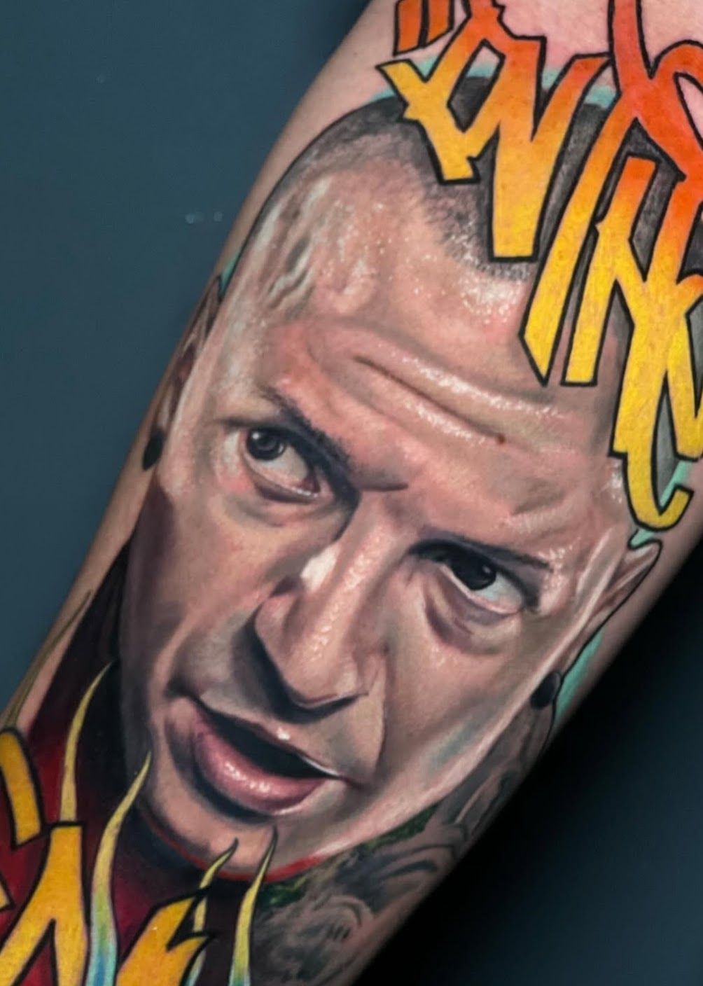 Joker realismo color — CAOS Art Tattoo